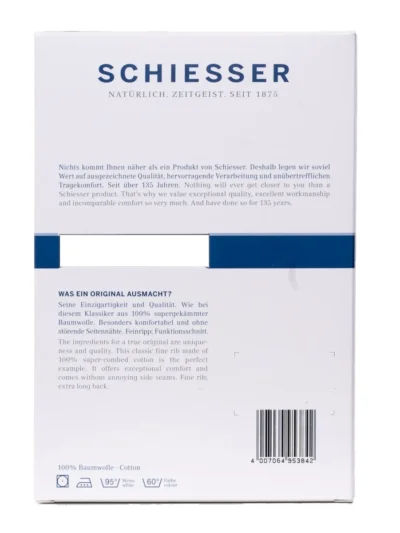 Schiesser Schiesser Onderhemd Wit
