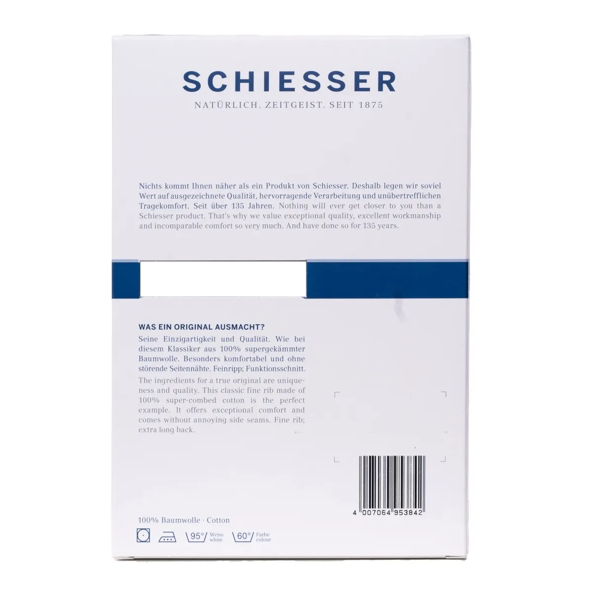 Schiesser Onderhemd Wit 2 Schiesser Schiesser Onderhemd Wit
