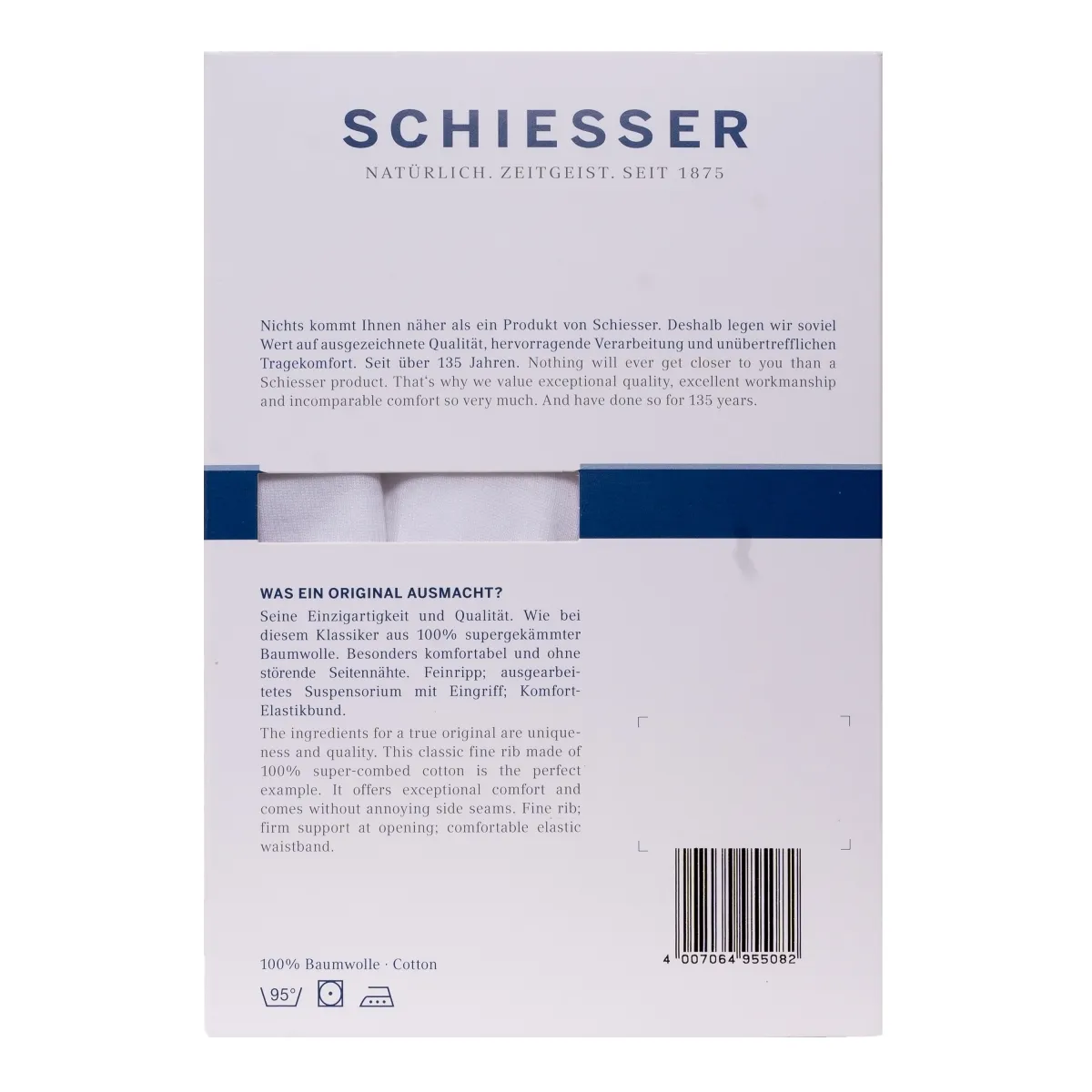 Schiesser Tailleslip Wit 2 Schiesser Schiesser Tailleslip Wit