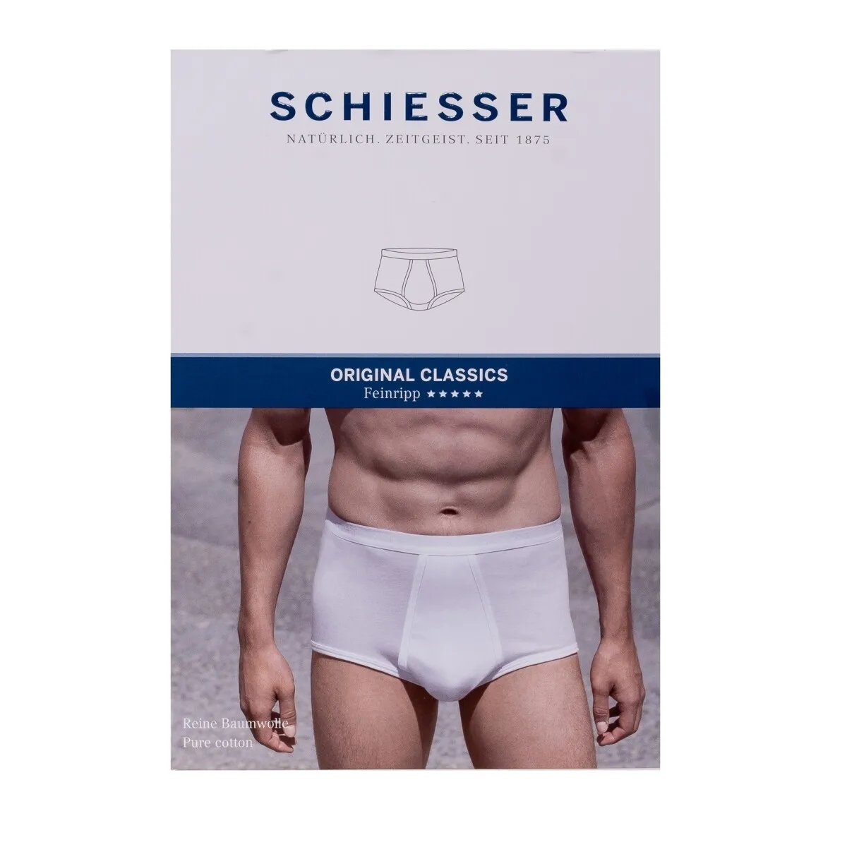Schiesser Tailleslip Wit 1 Schiesser Schiesser Tailleslip Wit