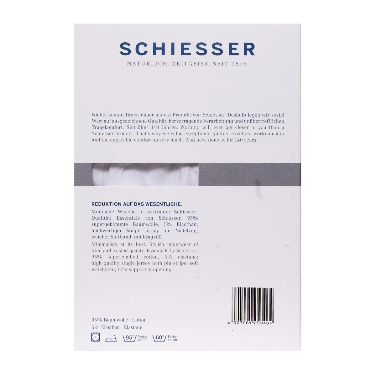 Schiesser Boxershort 2 Pack Wit 2 Schiesser Schiesser Boxershort 2 Pack Wit