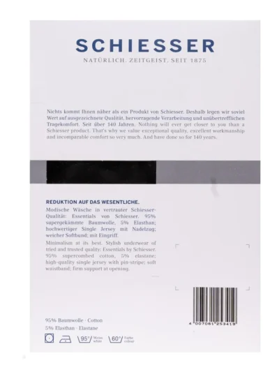 Schiesser Schiesser Boxershort 2 Pack Zwart