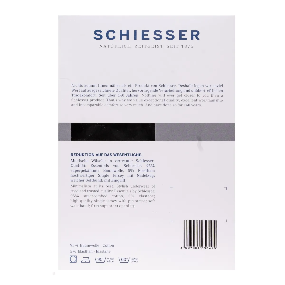 Schiesser Boxershort 2 Pack Zwart 2 Schiesser Schiesser Boxershort 2 Pack Zwart