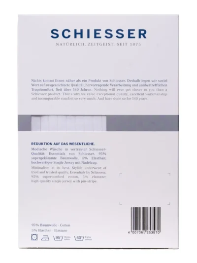 Schiesser Schiesser Onderhemd 2 Pack Wit