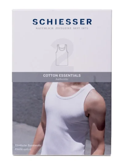 Schiesser Schiesser Onderhemd 2 Pack Wit