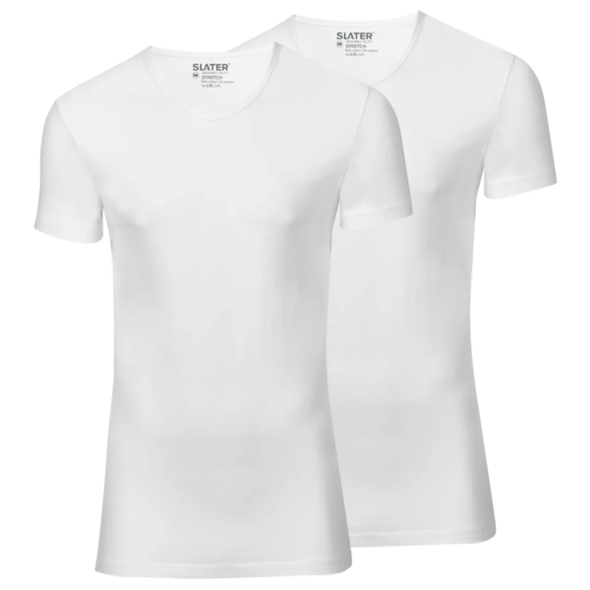 Slater V-Hals Wit 1 Slater Slater V-Hals Wit